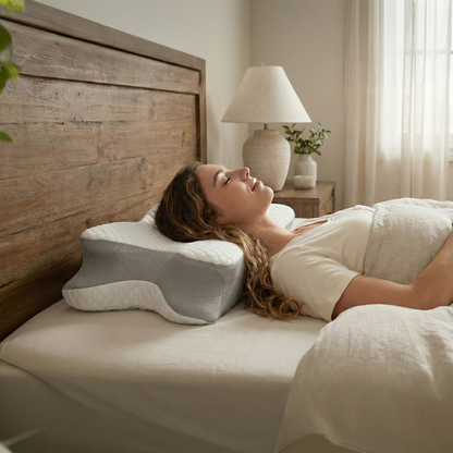 New Horn Butterfly Pillow Neck Pillow Sleeping Pillow Slow Rebound Memory Pillow Cervical Spine Pillow Pillow Core